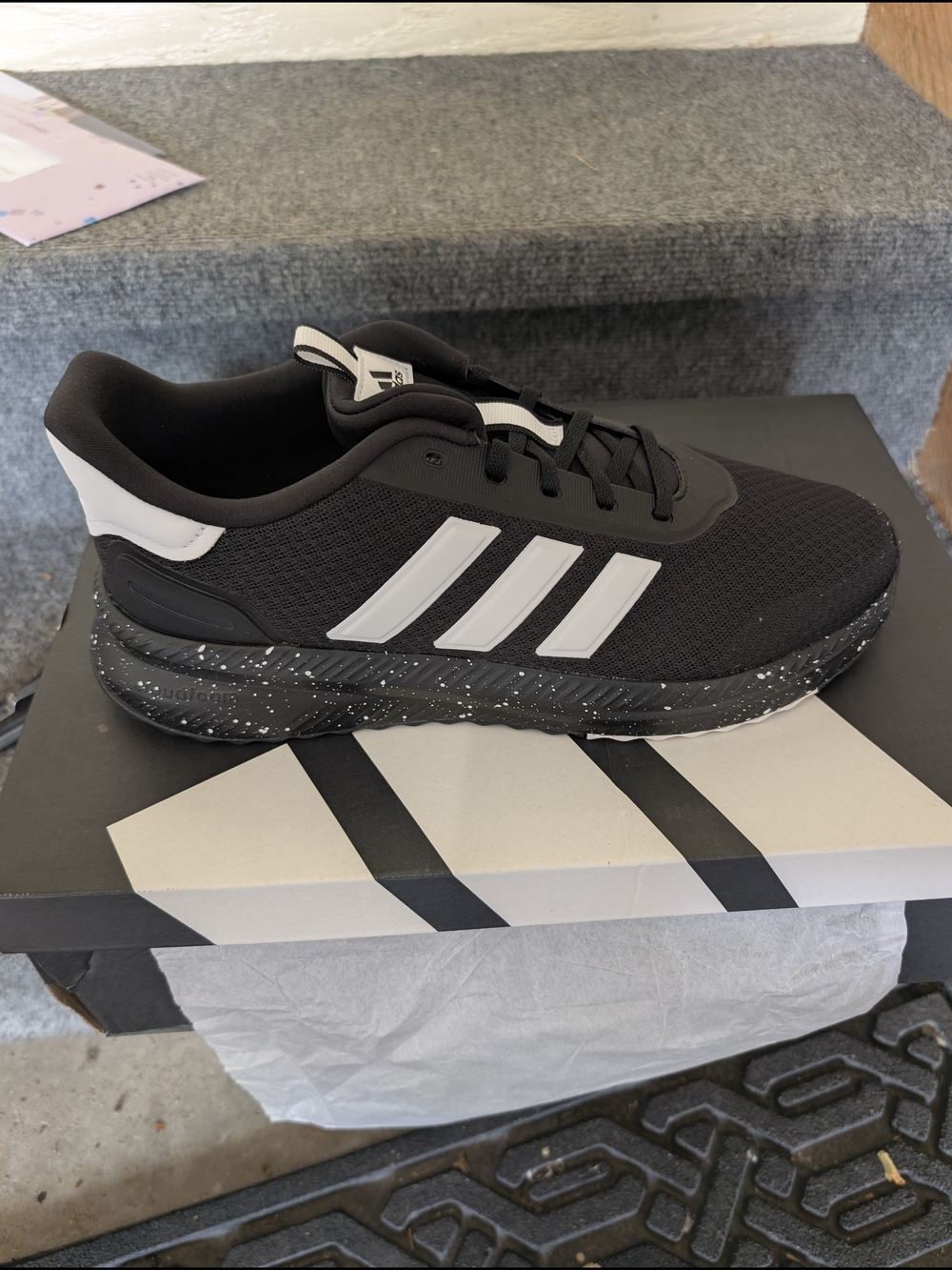 Adidas Men's Black/White Running Sneakers X PLRPATH